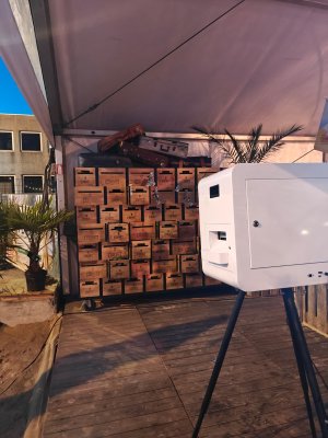 Photobooth op Mechelen Beach